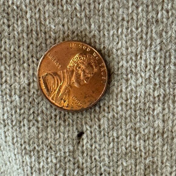 Vintage Berk V Neck Argyle Sweater 100% Lambswool Made in Scotland Sz 44 Bust - Picture 9 of 11